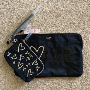 Victoria’s Secret Clutch w/Zippered Wallet